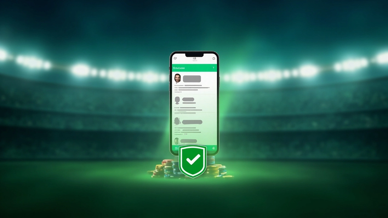 Secure fantasy cricket app KYC verification on a smartphone in India